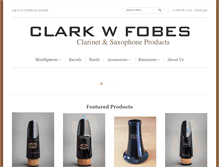 Tablet Screenshot of clarkwfobes.com